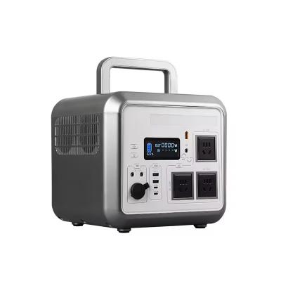 1000W Camping  Rechargeable Portable Power Station Solar Energy Generator For Home