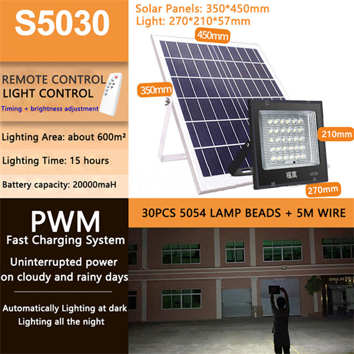 Solar Outdoor Floodlight