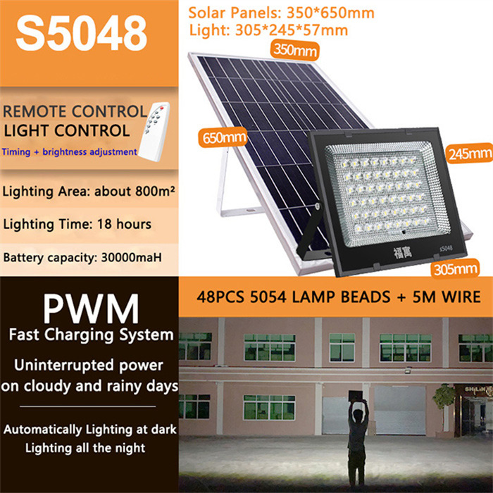 Solar Outdoor Floodlight