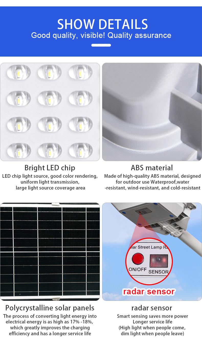 Solar Garden street Lights