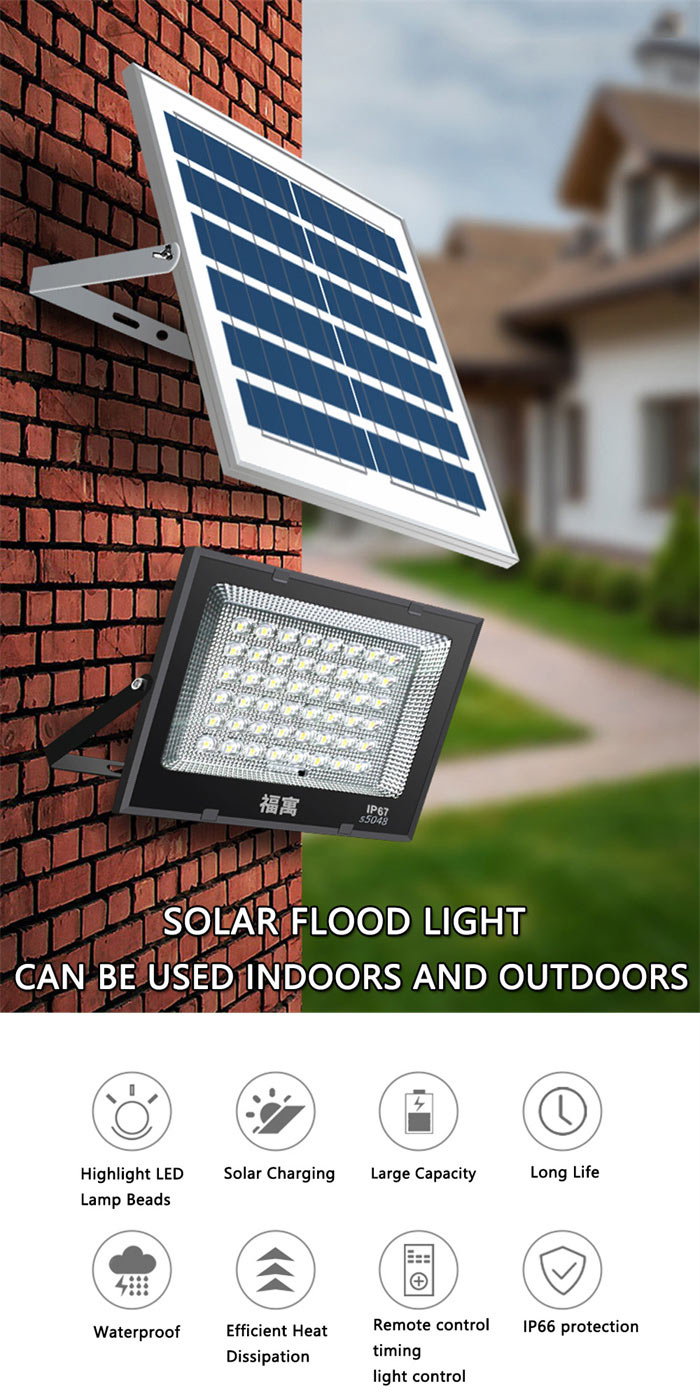 Solar Outdoor Floodlight