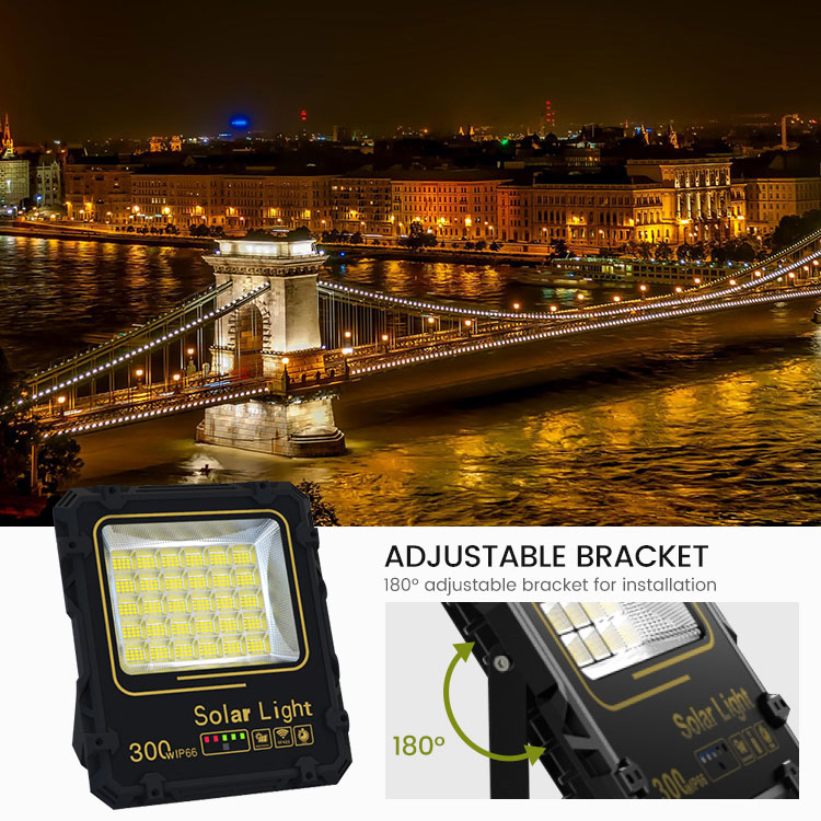 Solar Flood Light Remote