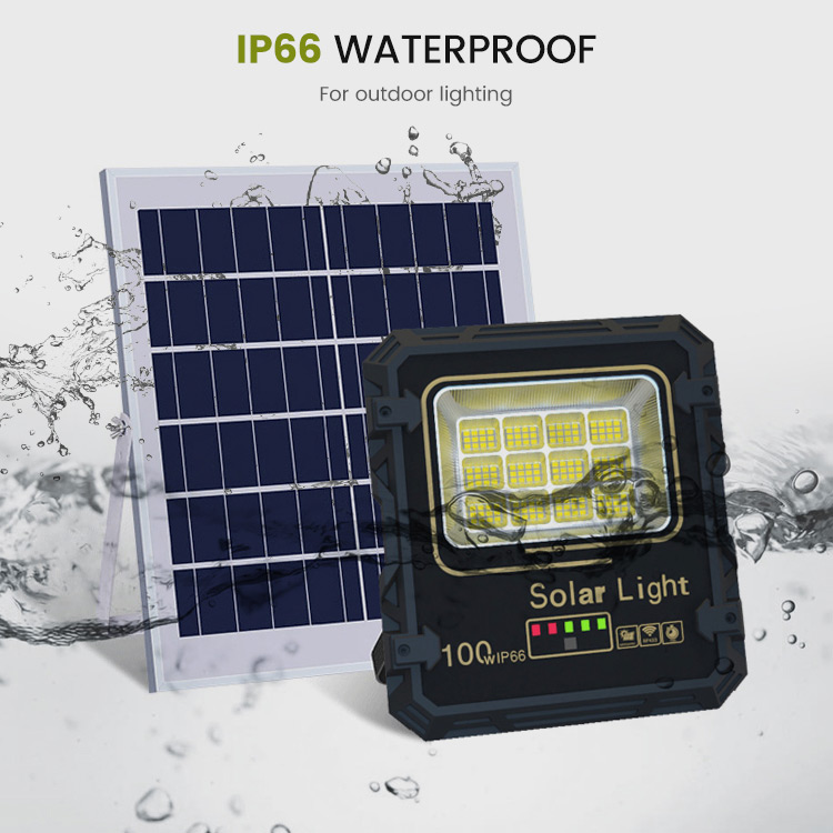 Solar Flood Light Remote