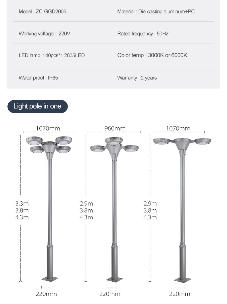 Outdoor Led Garden Light