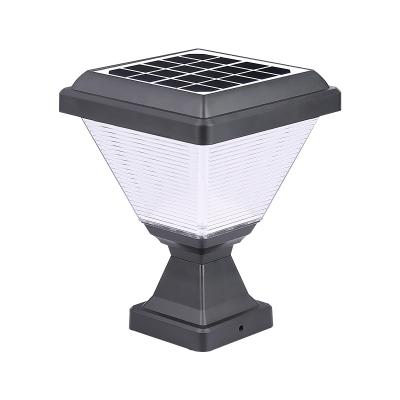 led solar pillar light