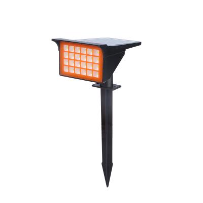 China Manufacturers Solar Spot Lights Outdoor 2-in-1 Solar Landscape Powered Security Waterproof Lights for Walkway Yard