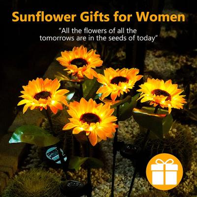 Sunflower Solar Powered LED Garden Decorative Light