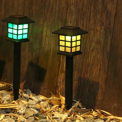 Custom Design Waterproof Solar Garden Lights Outdoor Led Lawn Lamp Decorative Bollard Solar Garden Pathway Lights