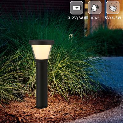 China Factory Landscape Garden Yard Path Solar Outdoor Grounding Solar Panel LED Lawn Light