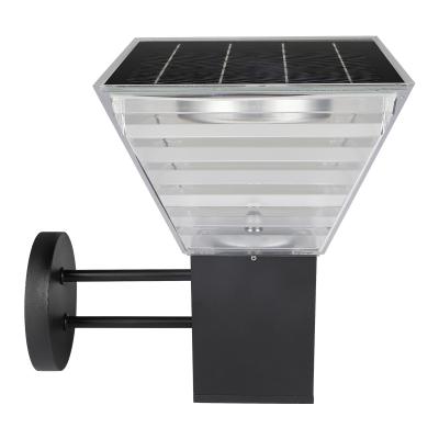 China Outdoor Supplier 25cm Solar Garden Lighting Wall Lamp