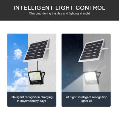 China Factory IP65 Floodlight Industrial Waterproof Outdoor Solar Reflector Led Garden Solar Flood Light