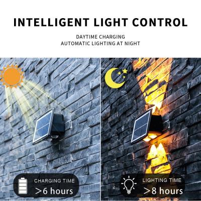 Solar Lights Outdoor Up Down Led Wall Lamp Garden Decoration Outdoor Sunlight Waterproof Outdoor Solar Light Porch Fence Lights