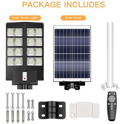 2022 Outdoor Waterproof 600w 800w 1000w Integrated All in One Led Solar Street Garden Light