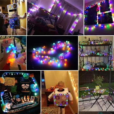 Outdoor Solar String Lights Waterproof LED Fairy Light With 8 Modes Lighting 60LEDS Solar Powered Lamp
