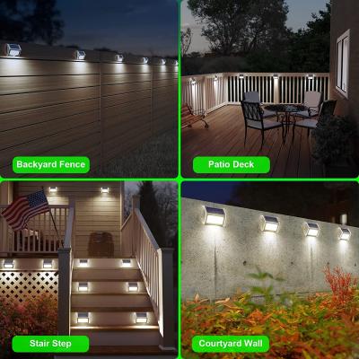 Suppliers Solar Fence Deck Powered Waterproof Outside Wall LED Lights