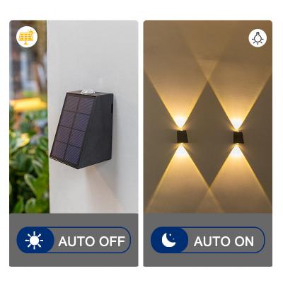 Factory Outdoor Street Decoration Wall Solar Wall Lights