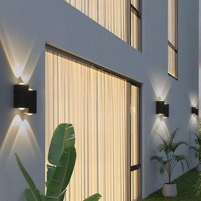 Factory Wholesale IP65 Outdoor Aluminum LED Wall Lamp