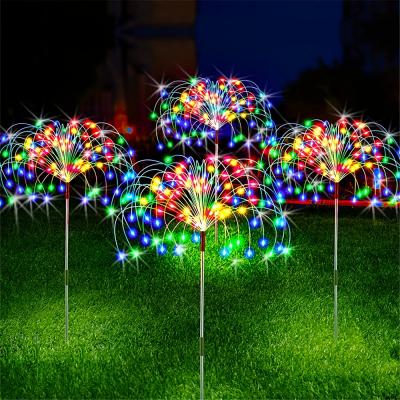 Solar Fireworks Lights