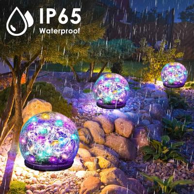 Outdoor Globe LED Ball Lights Decoration Garden Solar Lights