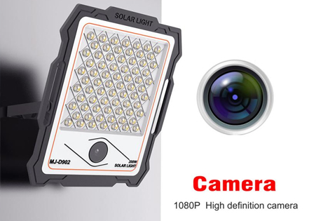 Security Camera Solar Lighting for Holiday Homes